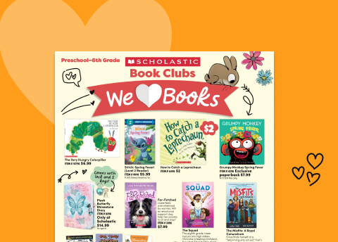 We Love Books Flyer - Parents