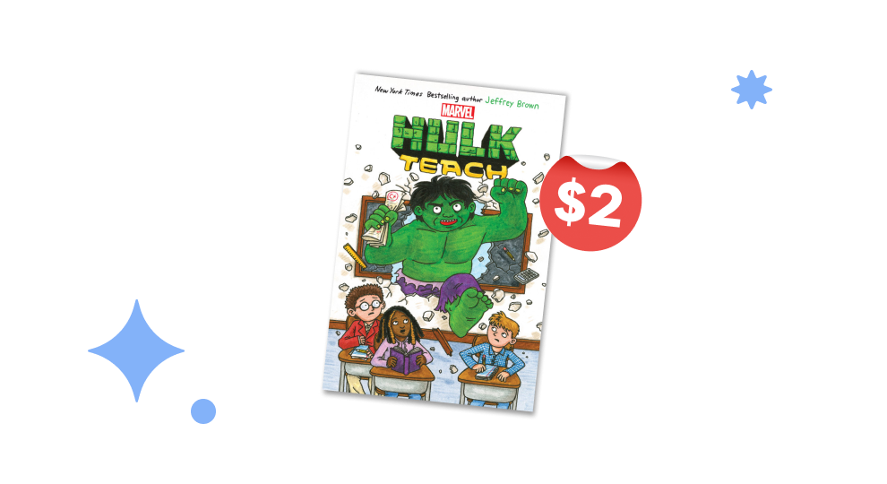 SHOP NOW $2 Book of the Week - Hulk Teach