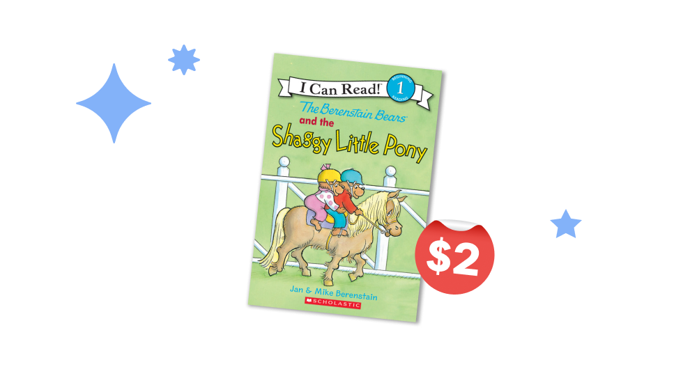 $2 Book of the Week - The Berenstain Bears® and the Shaggy Little Pony