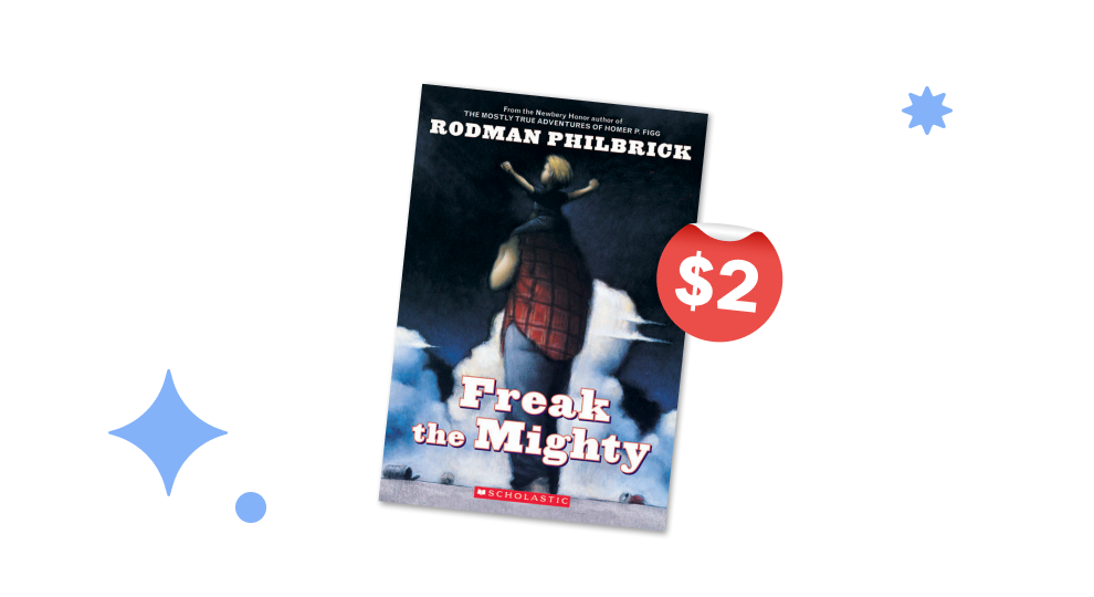 SHOP NOW $2 Book of the Week - Freak the Mighty